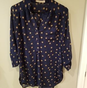 Modcloth sheer blouse